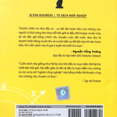cuộc chơi khởi nghiệp 3 william h. draper iii