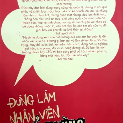 Đừng làm nhân viên nổi khùng james adonis