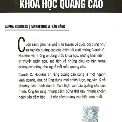 câu chuyện của tôi trong ngành quảng cáo và khoa học quảng cáo claude c. hopkins
