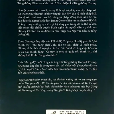 hơn cả lòng trung thành james comey