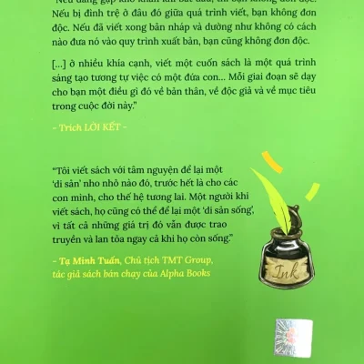 hành trình viết sách kelly notaras