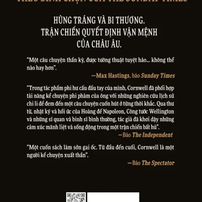 waterloo lịch sử bốn ngày, ba bên và ba trận Đánh bernard cornwell