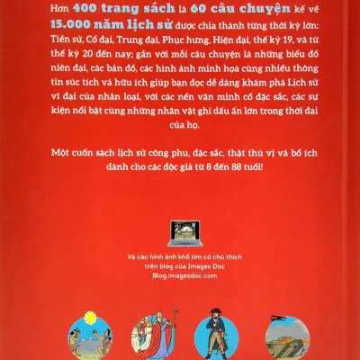 lịch sử thế giới qua truyện tranh (bìa cứng) pascale bouchié, catherine loizeau, béatrice veillon