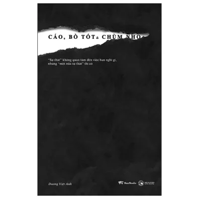 cáo, bò tót và chùm nho dương việt anh