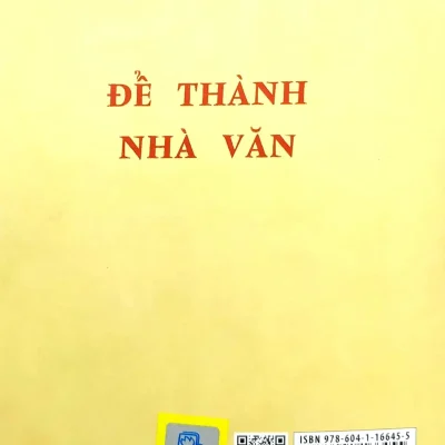 Để thành nhà văn thu giang nguyễn duy cần