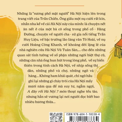 hà nội trong mắt một người a Đây rồi hà nội 7 món trần chiến
