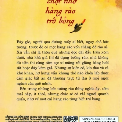 sớm mai chợt nhớ hàng rào trổ bông lê minh nhựt