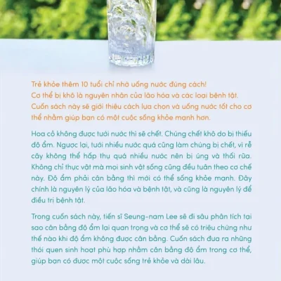 khỏe hơn 10 tuổi nhờ uống nước Đúng cách seung nam lee