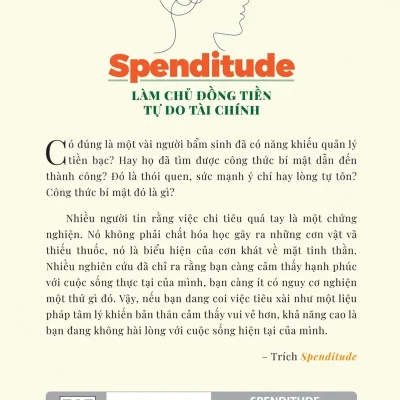 spenditude làm chủ Đồng tiền, tự do tài chính janine robertson, paul gordon