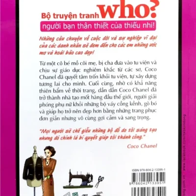 who? chuyện kể về danh nhân thế giới coco chanel chungbe studios , oh youngseok