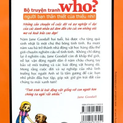 who? chuyện kể về danh nhân thế giới jane goodall chungbe studios, lee sukja