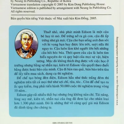 danh nhân thế giới edison neung in publishing company