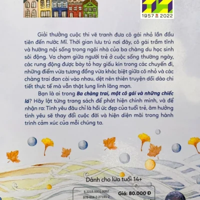 tủ sách tuổi mới lớn ba chàng trai, một cô gái và những chiếc lá nguyễn thị châu giang