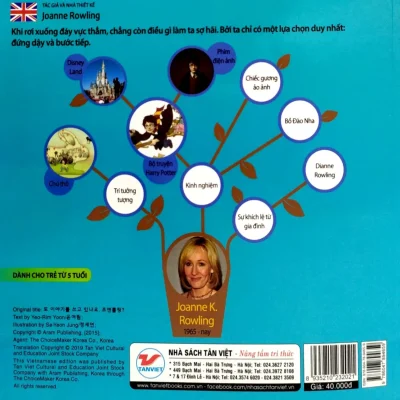 tuyển tập truyện tranh danh nhân thế giới j.k. rowling trí tưởng tượng không giới hạn yeo rim yoon