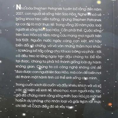 tedbook “cà phê” trên sao hỏa stephen petranek