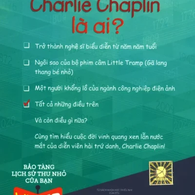 bộ sách chân dung những người thay Đổi thế giới charlie chaplin là ai? patricia brennan demuth, gregory copeland