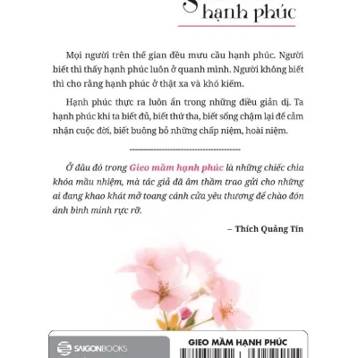 gieo mầm hạnh phúc thích nữ nhuận bình