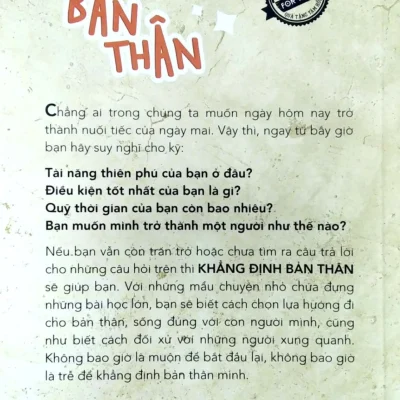 quà tặng tâm hồn khẳng Định bản thân lưu dung