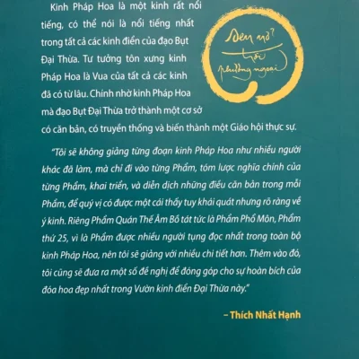 sen nở trời phương ngoại thích nhất hạnh