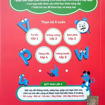 tiểu học vui bứt phá lớp 3 101 câu Đố rèn trí não luyện kỹ năng einstein books