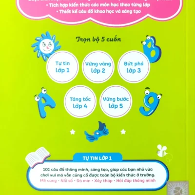 tiểu học vui tự tin lớp 1 101 câu Đố rèn trí não luyện kỹ năng einstein books