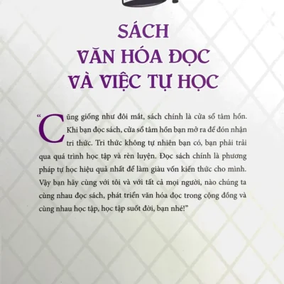 sách văn hóa Đọc và việc tự học mưa tím, nguyễn thụy thùy diệu