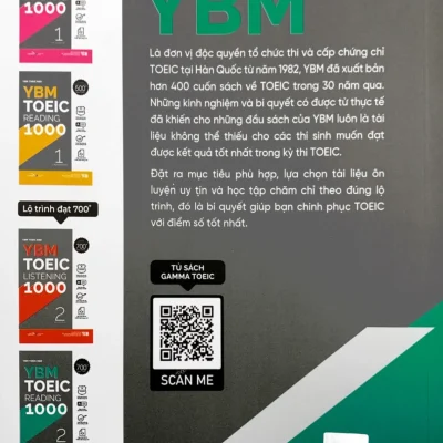 ybm toeic reading 1000 vol 2 ybm toeic r&d