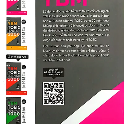 ybm toeic listening 1000 vol 1 ybm toeic r&d