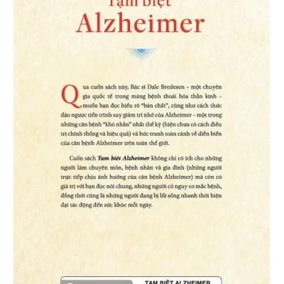 tạm biệt alzheimer dale e. bredesen