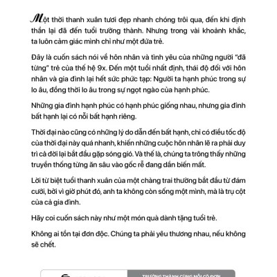 trưởng thành cùng nỗi cô Đơn lý thượng long