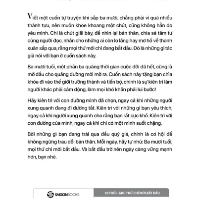 30 tuổi mọi thứ chỉ mới bắt Đầu lý thượng long