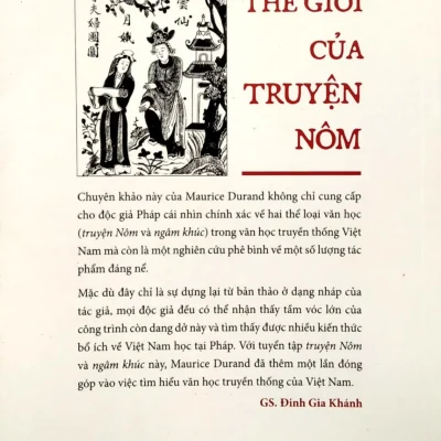 thế giới của truyện nôm maurice durand