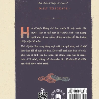 hai số phận (bìa cứng) jeffrey archer
