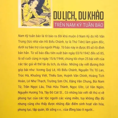 du lịch, du khảo trên nam kỳ tuần báo võ văn thành, trần thành trung