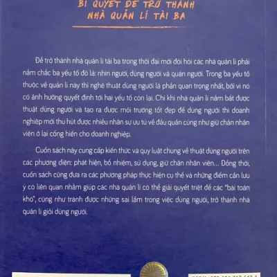 thuật dùng người bí quyết Để trở thành nhà quản lí tài ba văn cảnh