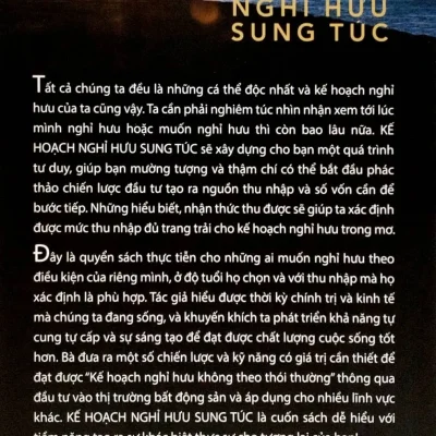 kế hoạch nghỉ hưu sung túc vicki wusche