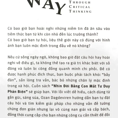 nhìn Đời bằng con mắt tư duy phản biện ozan dagdeviren
