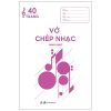 Vở Chép Nhạc - 40 Trang (Bìa Hồng) - Minh Nhật