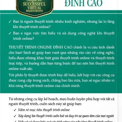 10 bước thực hành thuyết trình online Đỉnh cao wayne turmel