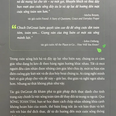 sống toàn tâm chuck degroat