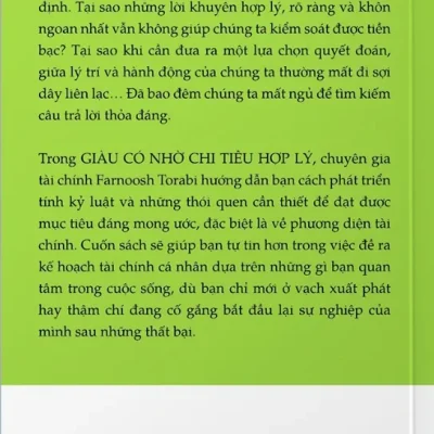 giàu có nhờ chi tiêu hợp lý farnoosh torabi