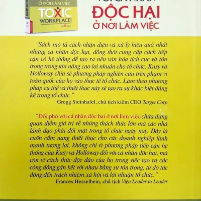 Đối phó với cá nhân Độc hại Ở nơi làm việc michell kusy, elizabeth holloway