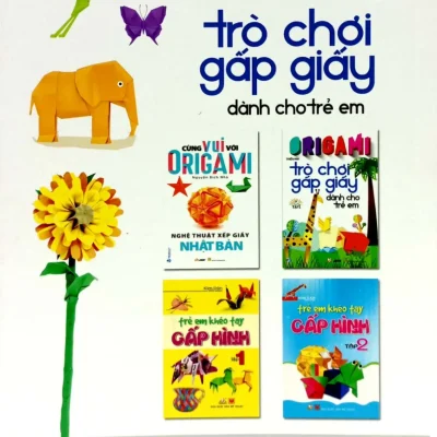 origami trò chơi gấp giấy dành cho trẻ em tập 2 thiên kim