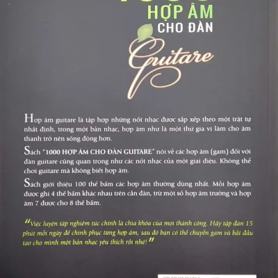 1000 hợp Âm cho Đàn guitare patrick, moulou, art mickaelian