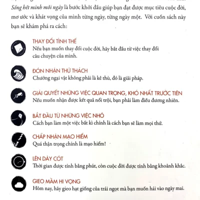 sống hết mình mỗi ngày 7 thói quen giúp bạn hạnh phúc và thành công napoleon hill