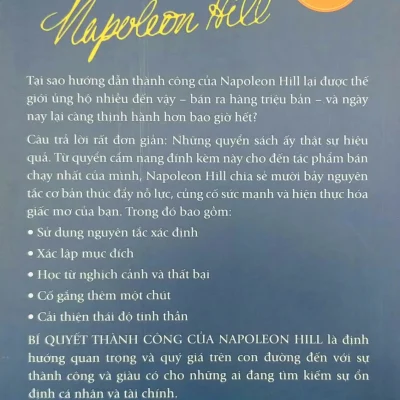 bí quyết thành công của napoleon hill napoleon hill