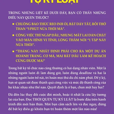 thói quen tự kỷ luật som bathla