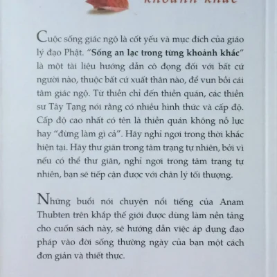 sống an lạc trong từng khoảnh khắc anam thubten