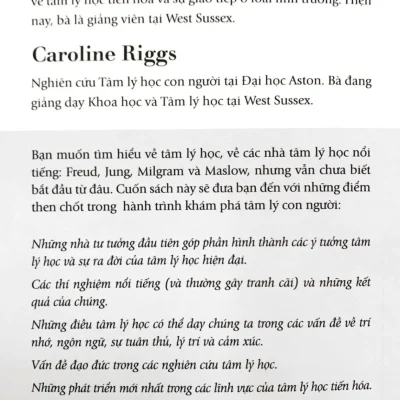 the little book of psychology tâm lý con người emily ralls, caroline riggs