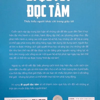 bí quyết Đọc tâm thấu hiểu người khác chỉ trong giây lát trần bác nam